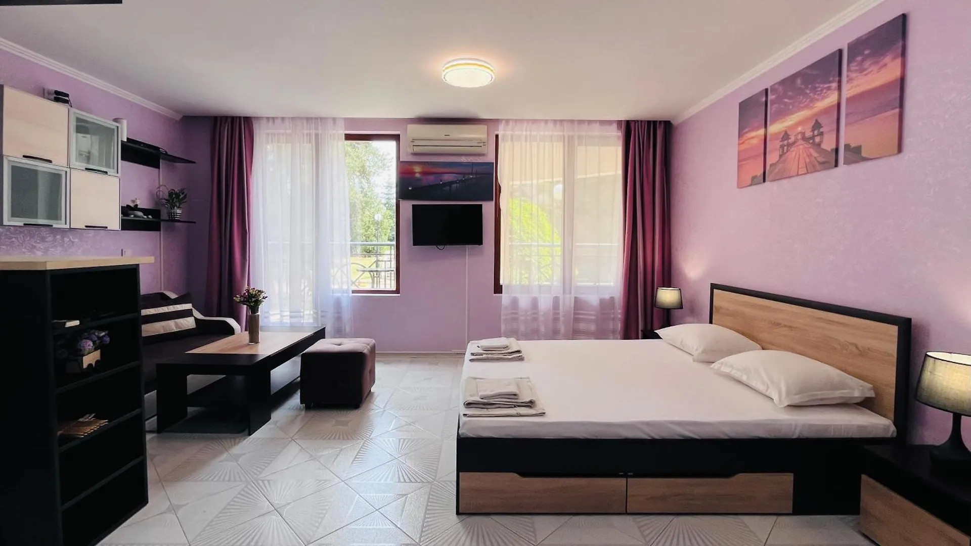 غولدن ساندز Sea View Rental Iglika Apartments شقة فندقية